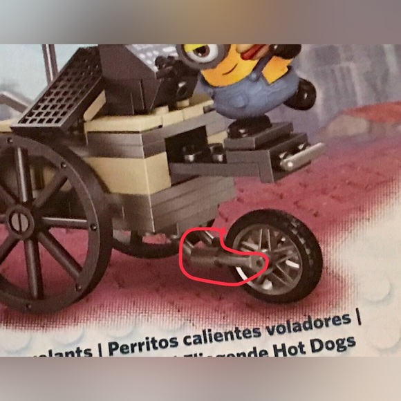 Lot MEGA BLOKS MINIONS Building Block Sets Dinosaur Ice Cream Truck Hot Dog Cart - Picture 11 of 16